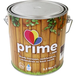 Hemel Prime Su Bazlı Aqua Renk Cila Birleşik İç Dış Mekan 2,5 Lt