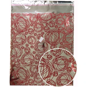 100'Lü Kendinden Yapışkanlı Metalize Hediye Paketi 20X25