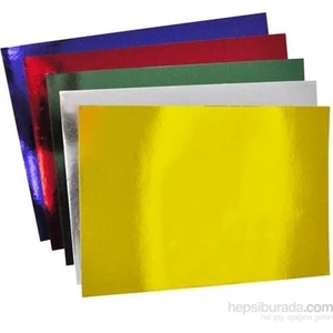 Metalik Aynalı Fon Kartonu 50X70 Karışık Renk 10 Lu