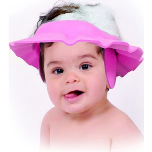 Sevi Bebe Bebek Banyo Şapkası Pembe