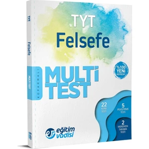 Eğitim Vadisi Yayınları TYT Multi Test Felsefe
