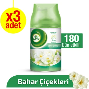 Air Wick Oda Kokusu Freshmatic Bahar Çiçekleri 3'lü Yedek