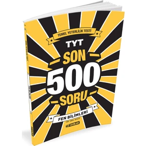 Hız Yayınları TYT Fen Bilimleri Son 500 Soru