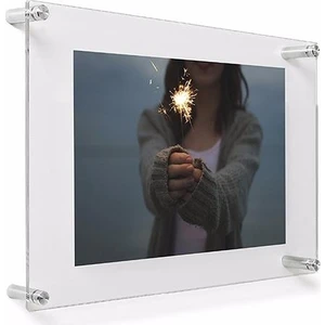 A4 Şeffaf Pleksi Tabela Resim Fotoğraf Çerçevesi (21Cmx30Cm)