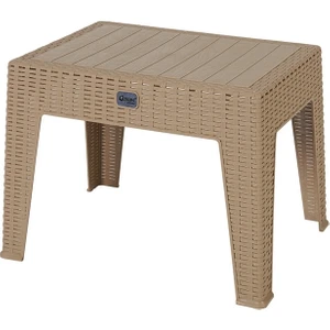 Comfort Özdoğanlar Monoblok Rattan Şezlong Plaj Kahve Sehpası Capicino