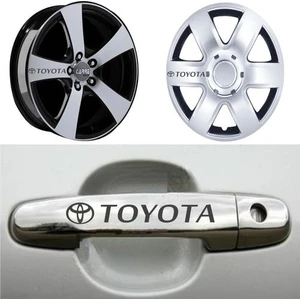 Sticker Master Toyota Kapı Kolu Jant Sticker Oto Motor Pc Etiket