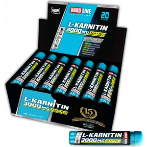 Hardline L Karnitin Matrix 3000 Mg 20 Ampül Limon Aromalı