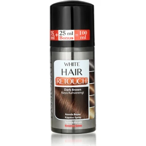 Beyaz Kapatıcı Sprey Koyu Kahve 100 ml