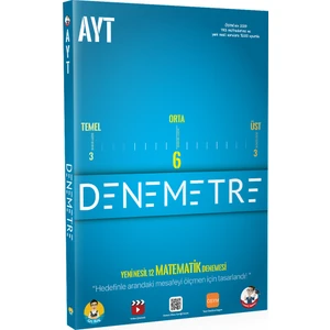Tonguç Akademi AYT DENEMETRE Yeni Nesil 12 Matematik Denemesi