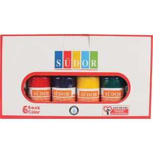 Ebru Boyası Set 6X25 Ml Damlalıklı Sd856