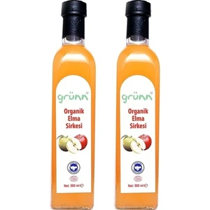 Grünn Organik Elma Sirkesi 2' Li