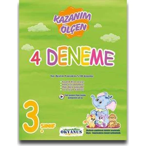 Okyanus Yayınları Kazanım Ölçen 4 Deneme 3. Sınıf