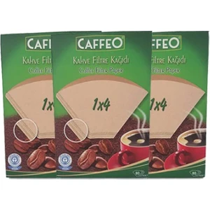 80Li Filtre Kahve Kağıdı 1X4 * 3 Adet