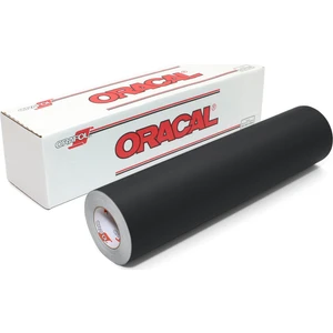 Oracal 641 Seri Mat Siyah Yapışkanlı Folyo (126cmx1mt)