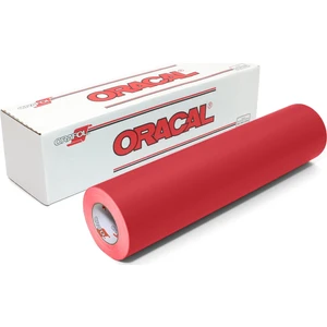 Oracal 641 Seri Mat Kırmızı Yapışkanlı Folyo (126cmx1mt)