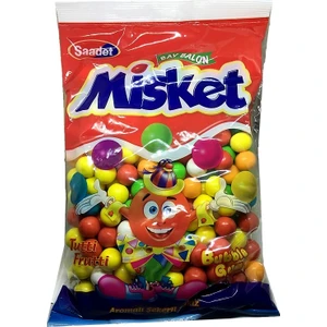 Bay Balon Tutti Frutti Aromalı Misket Sakız / Otomat Sakızı 1 kg (222 Adet)