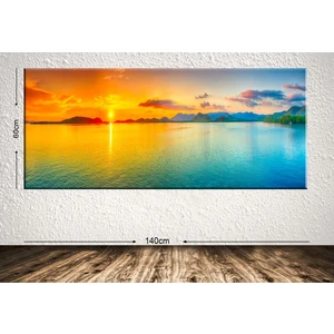 Tablo center Dev Boyut Manzara Kanvas Tablo - 60x140cm