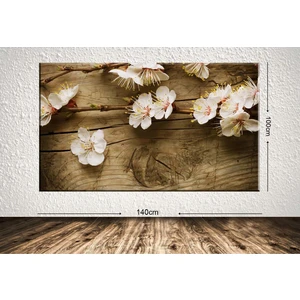 Tablo center Dev Boyut Çiçek Kanvas Tablo - 100x140cm