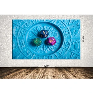 Tablo center Dev Boyut Dekoratif Kanvas Tablo - 100x140cm