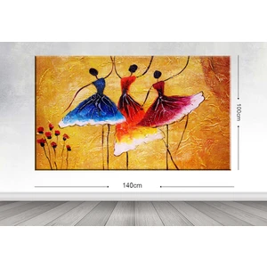 Tablo center Dev Boyut Dekoratif Kanvas Tablo - 100x140cm