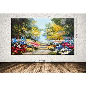 Tablo center Dev Boyut Manzara Kanvas Tablo - 100x140cm