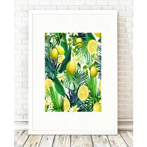 Tablo center Beyaz Çerçeveli Tablo - 24x29cm