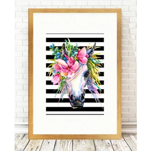 Tablo center Altın Varak Çerçeveli Tablo - 24x29cm