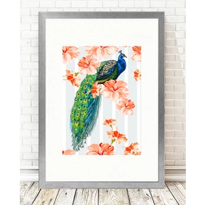 Tablo center Gümüş Çerçeveli Tablo - 24x29cm