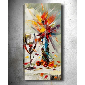 Tablocenter Çiçek Kanvas Tablo 30 x 90 cm