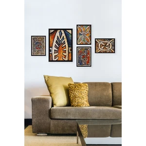 Tablo Center 5 Parçalı Çerçeveli Tablo Set