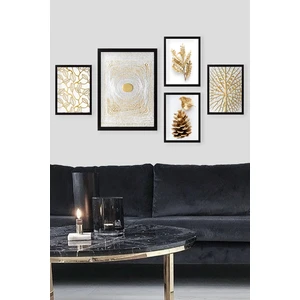 Tablo Center 5 Parçalı Çerçeveli Tablo Set