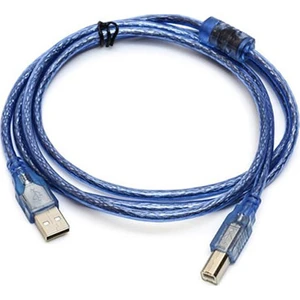 Usb 2.0 Yazıcı Kablosu Mavi 2 M Yazıcı Kablosu