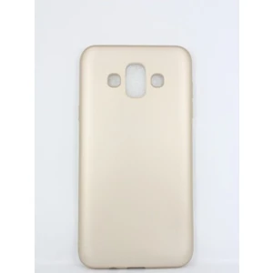 Jopus Samsung Galaxy J7 Duo Mat Premium Silikon Kılıf - Gold
