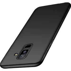 Jopus Samsung Galaxy J8 Mat Premium Silikon Kılıf - Siyah