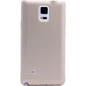 Jopus Samsung Galaxy Note 4 Mat Premium Silikon Kılıf - Gold