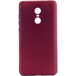 Jopus Samsung Galaxy Note 5 Mat Premium Silikon Kılıf - Bordo