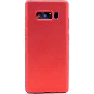 Jopus Samsung Galaxy Note 8 Mat Premium Silikon Kılıf - Kırmızı