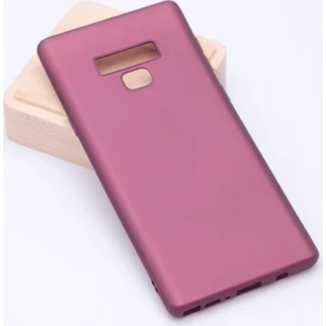 Jopus Samsung Galaxy Note 9 Mat Premium Silikon Kılıf - Bordo