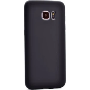 Jopus Samsung Galaxy S7 Mat Premium Silikon Kılıf - Siyah