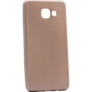 Jopus Samsung Galaxy A7 2016 Mat Premium Silikon Kılıf - Gold