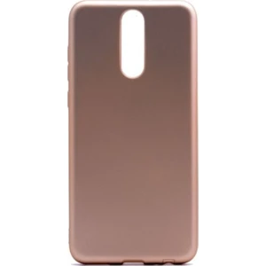 Jopus Huawei Mate 10 Lite Mat Premium Silikon Kılıf - Gold