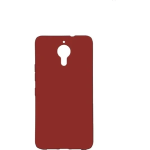 Jopus General Mobile GM 5 Plus Mat Premium Silikon Kılıf - Kırmızı