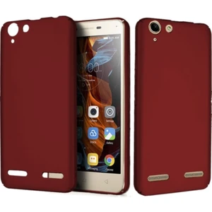 Jopus Lenovo K5 Plus Mat Premium Silikon Kılıf - Bordo
