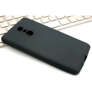 Jopus Lenovo K5 Note Mat Premium Silikon Kılıf - Siyah
