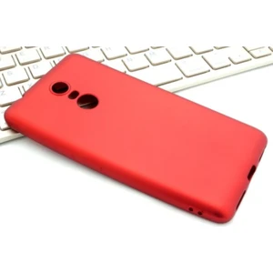 Jopus Lenovo K5 Note Mat Premium Silikon Kılıf - Kırmızı