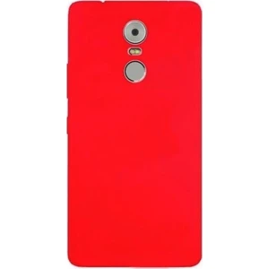 Jopus Lenovo K6 Mat Premium Silikon Kılıf - Kırmızı