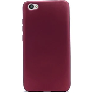 Jopus Xioami Mi 5 Mat Premium Silikon Kılıf - Bordo