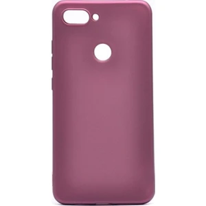 Jopus Xioami Mi 8 Lite Mat Premium Silikon Kılıf - Bordo