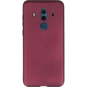 Jopus Huawei Mate 9 Mat Premium Silikon Kılıf - Bordo + Nano Ekran Koruyucu