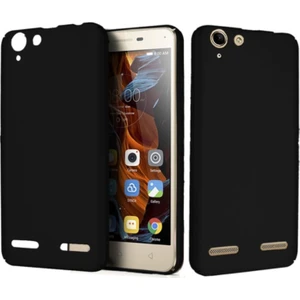 Jopus Lenovo K5 Plus Mat Premium Silikon Kılıf - Siyah + Nano Ekran Koruyucu